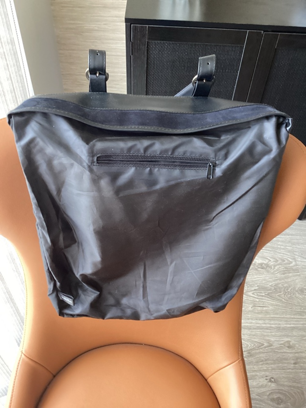 Givenchy Black Faux Suede Tote - Picture 3 of 3